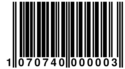 1 070740 000003