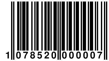 1 078520 000007