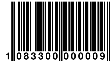 1 083300 000009