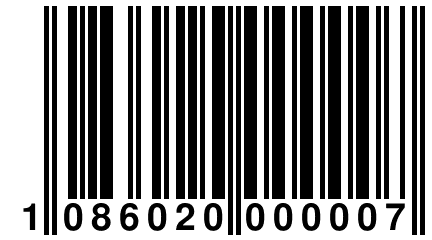 1 086020 000007