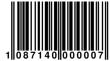 1 087140 000007