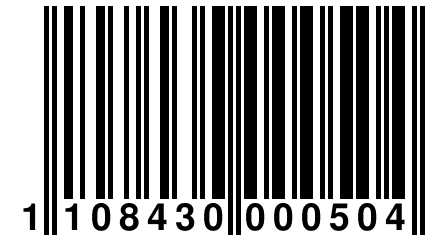 1 108430 000504