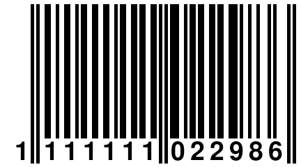 1 111111 022986