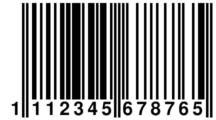 1 112345 678765