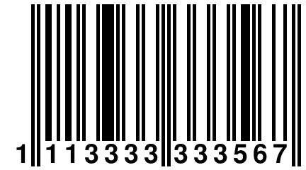 1 113333 333567