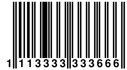 1 113333 333666