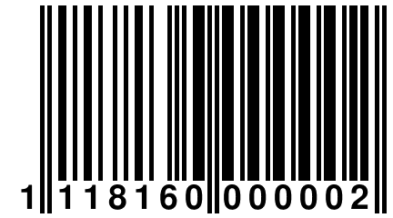 1 118160 000002