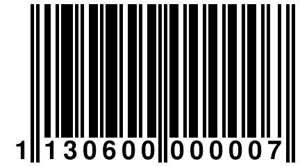 1 130600 000007