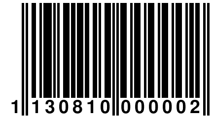 1 130810 000002