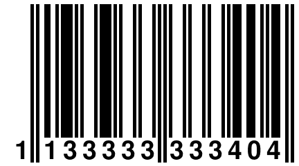 1 133333 333404