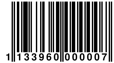 1 133960 000007