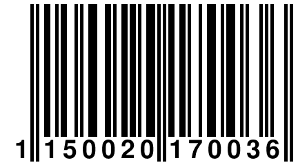 1 150020 170036