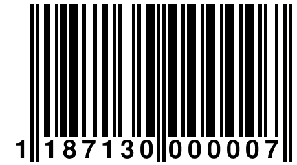 1 187130 000007