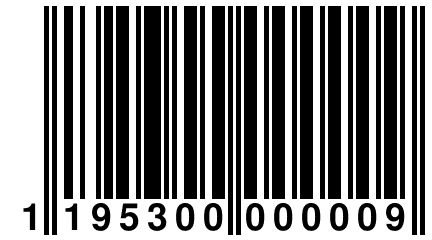 1 195300 000009