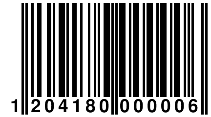 1 204180 000006