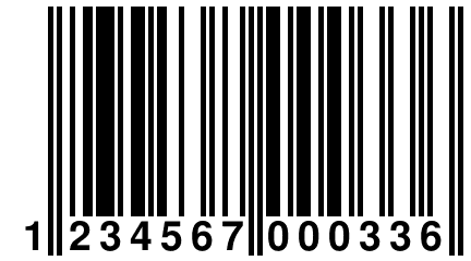 1 234567 000336