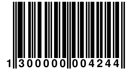 1 300000 004244