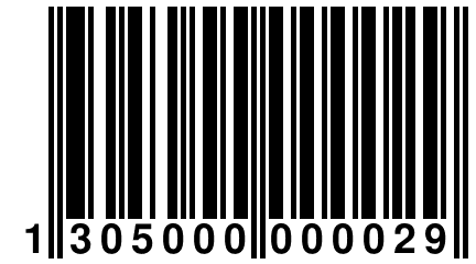 1 305000 000029