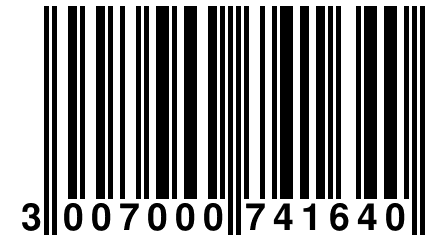 3 007000 741640