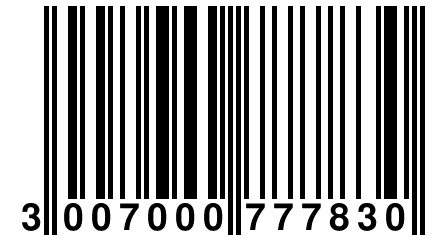 3 007000 777830