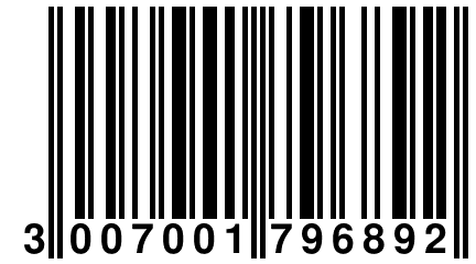 3 007001 796892