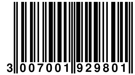 3 007001 929801