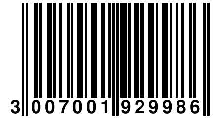 3 007001 929986