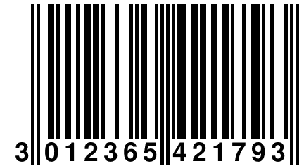 3 012365 421793