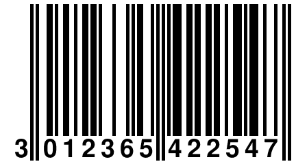 3 012365 422547