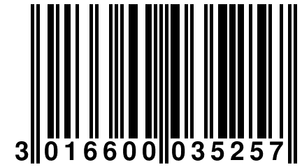 3 016600 035257