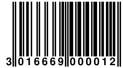 3 016669 000012