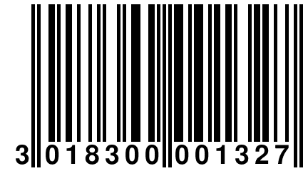 3 018300 001327