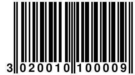 3 020010 100009