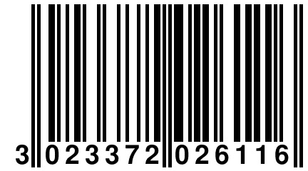 3 023372 026116