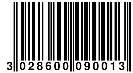 3 028600 090013