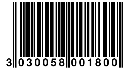 3 030058 001800