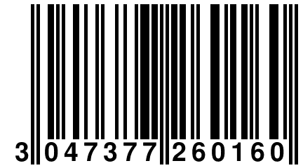 3 047377 260160