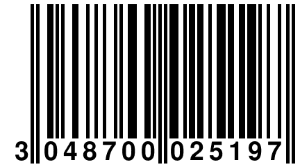 3 048700 025197