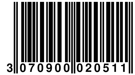 3 070900 020511