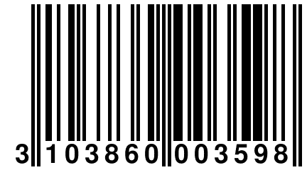 3 103860 003598