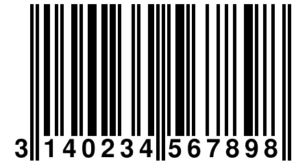 3 140234 567898