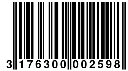 3 176300 002598