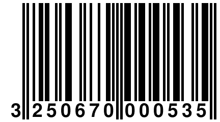 3 250670 000535