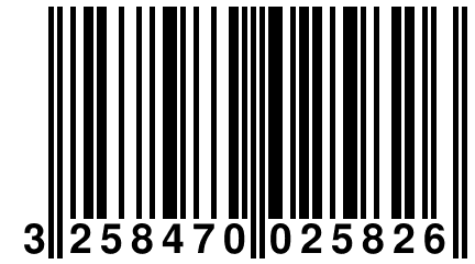 3 258470 025826