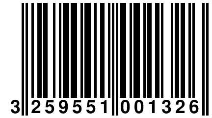 3 259551 001326