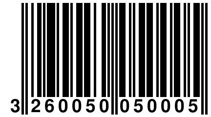 3 260050 050005