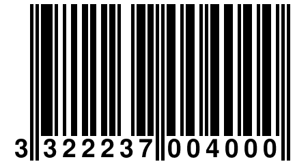 3 322237 004000