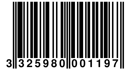 3 325980 001197