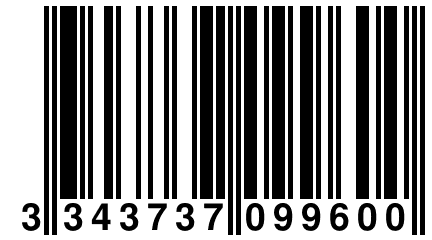 3 343737 099600