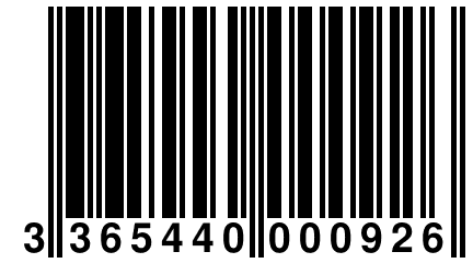 3 365440 000926